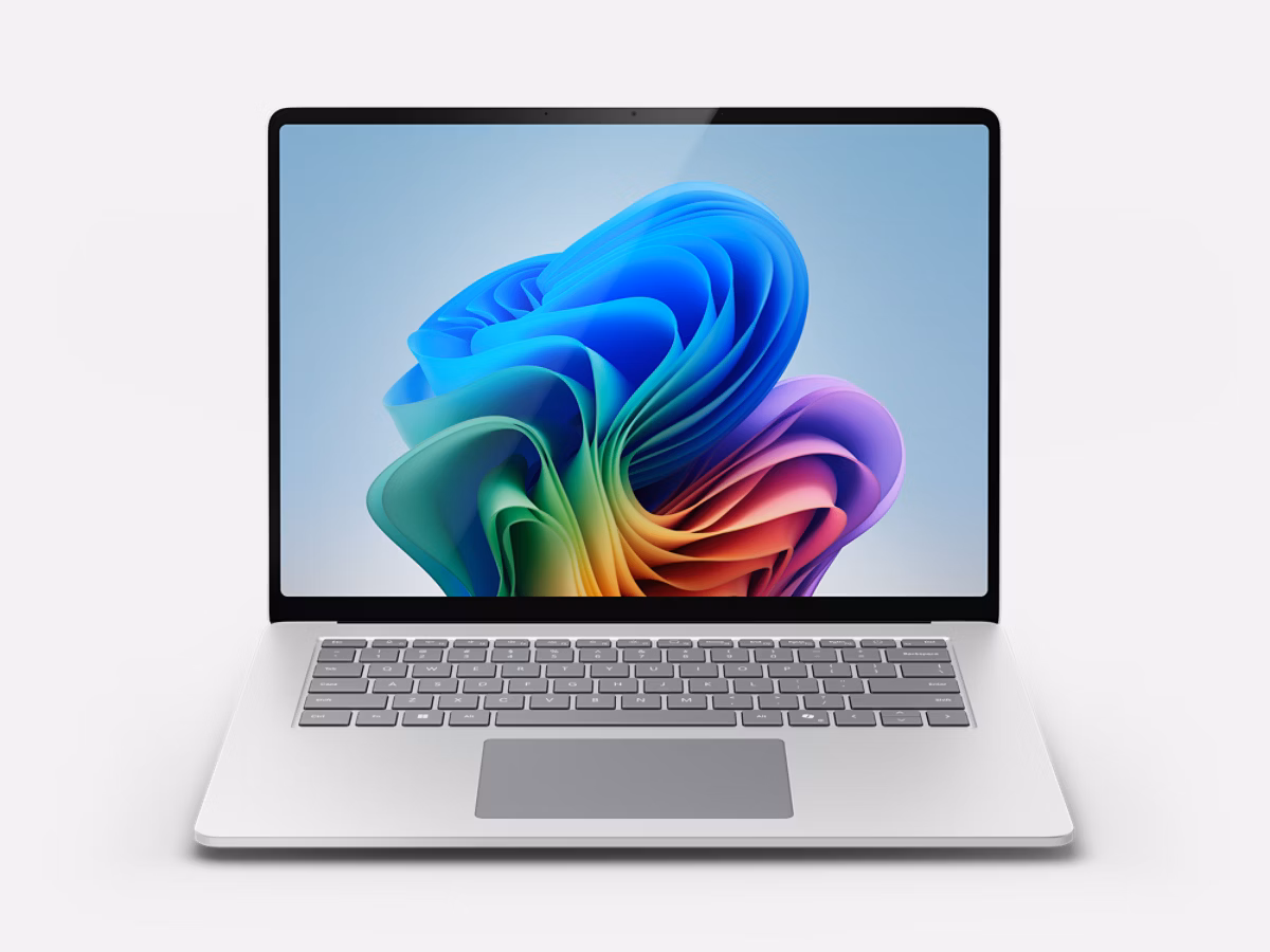 Business professional using a Surface laptop � supported by Cima Tech Services in Tampa Bay